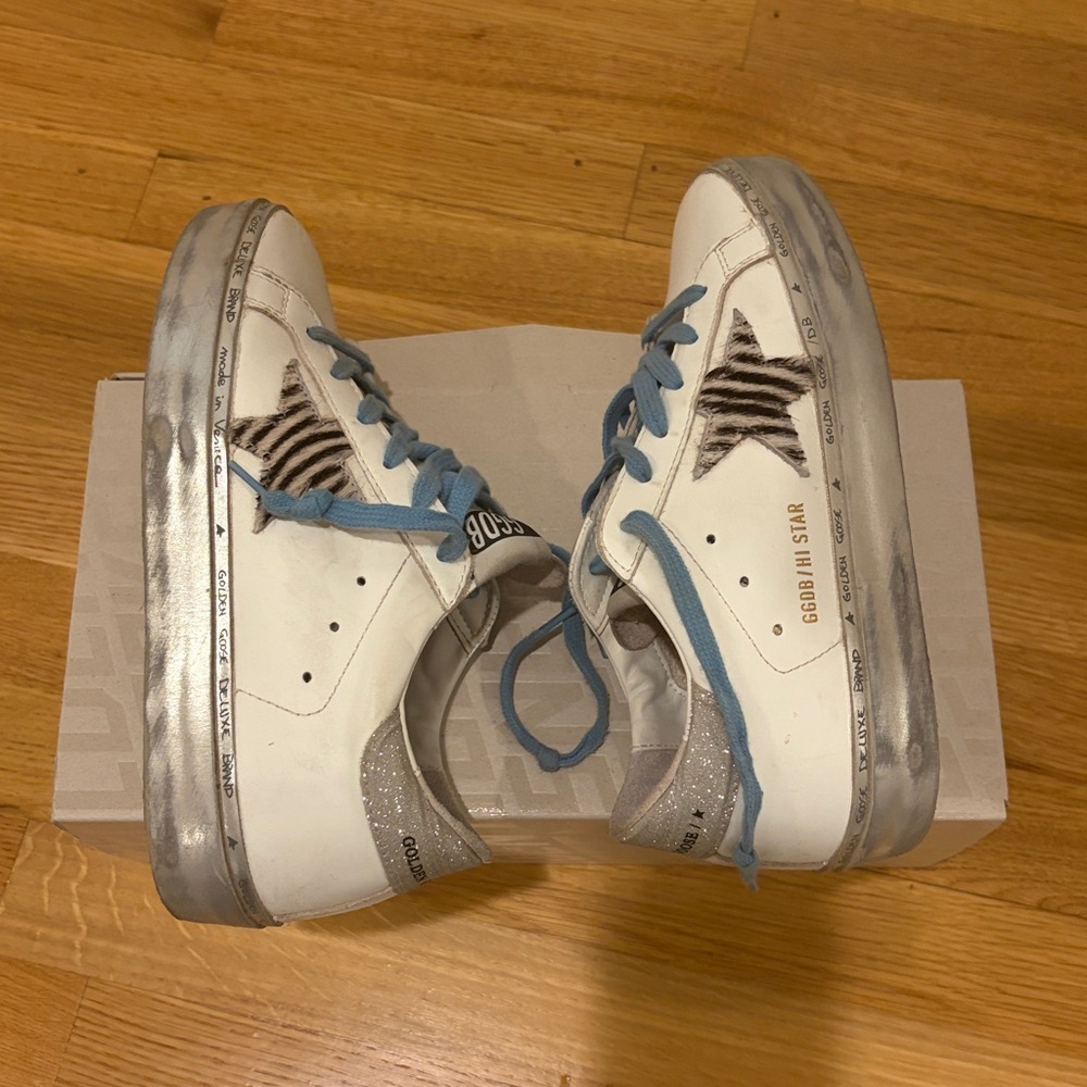 Golden Goose Hi Star Classic - size 36 (US 6) - Picture 6 of 11